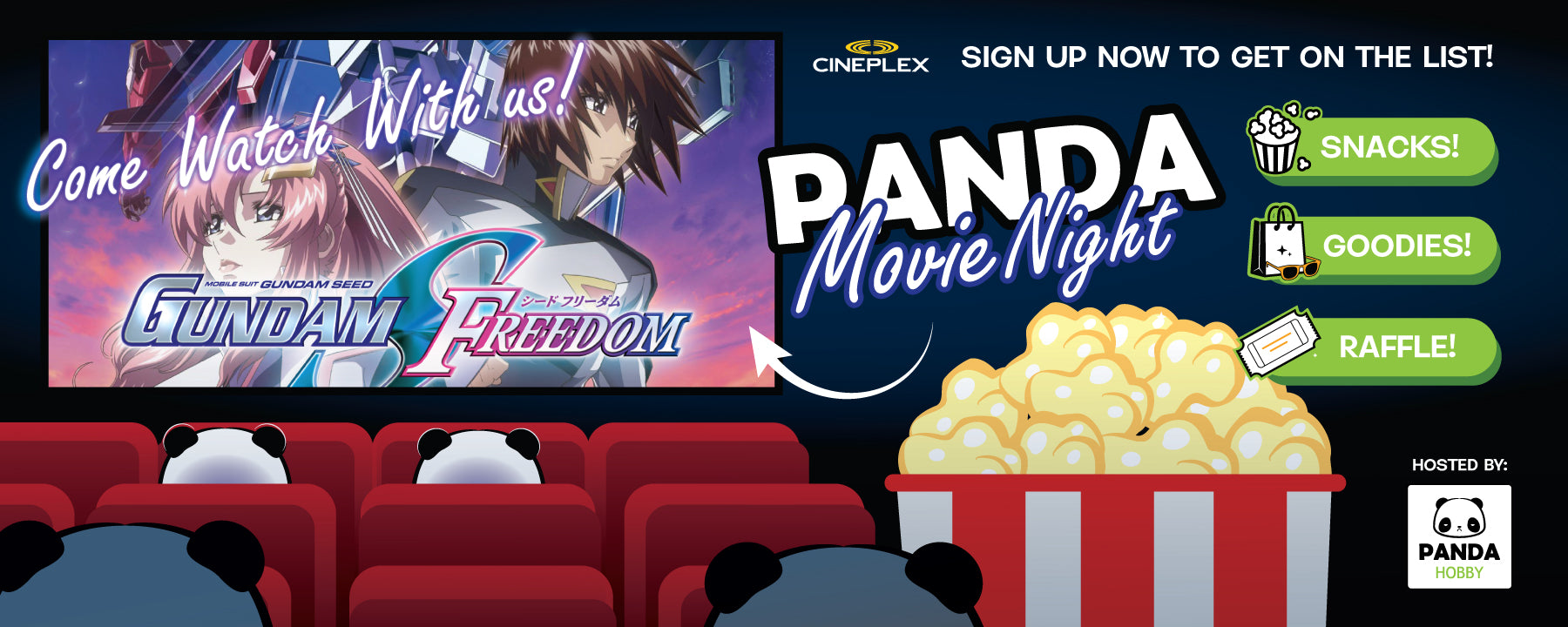 Movie Night with Panda's!