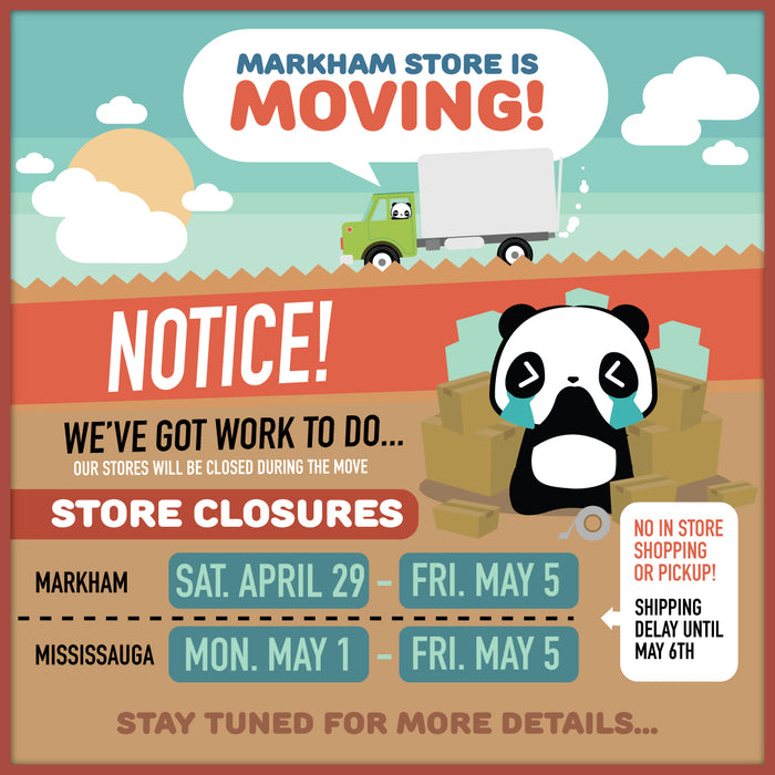 We're Moving! It'll be bigger, better and more PANDA than EVER!