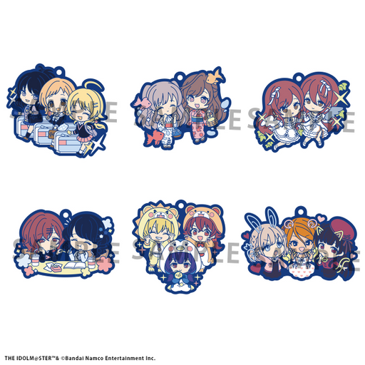 Rubber Mascot - Buddycolle The Idolmaster Shiny Colors (Pack Of 6) - Blind Box