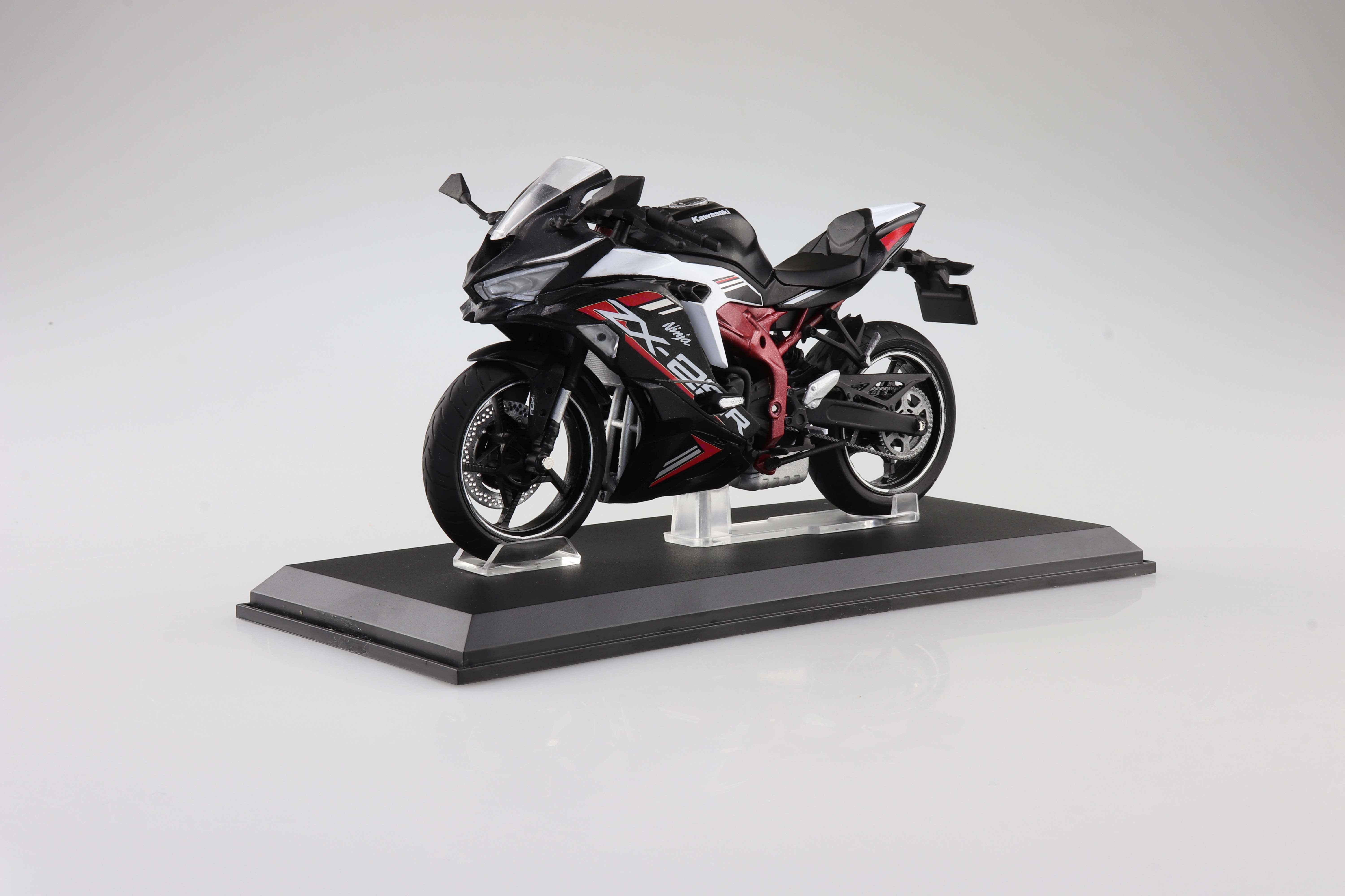 Diecast Motorcycle Kawasaki Ninja ZX-25R Metallic Spark Black X