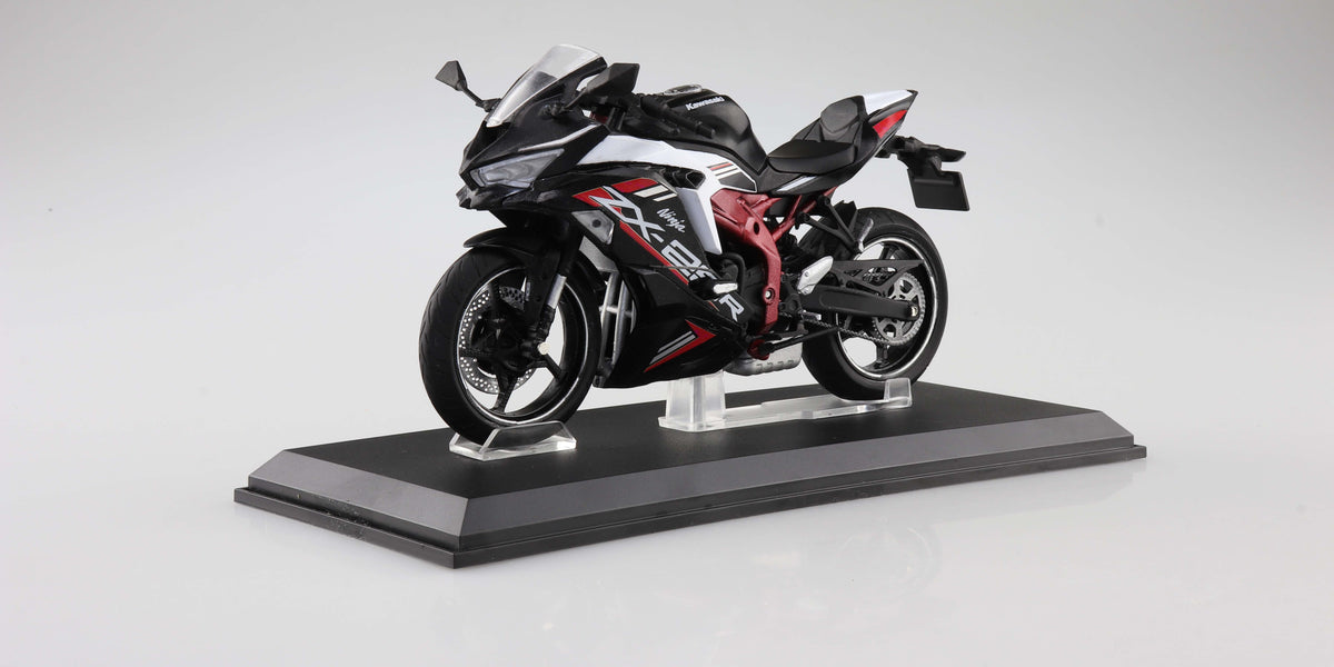 Diecast Motorcycle Kawasaki Ninja ZX-25R Metallic Spark Black X