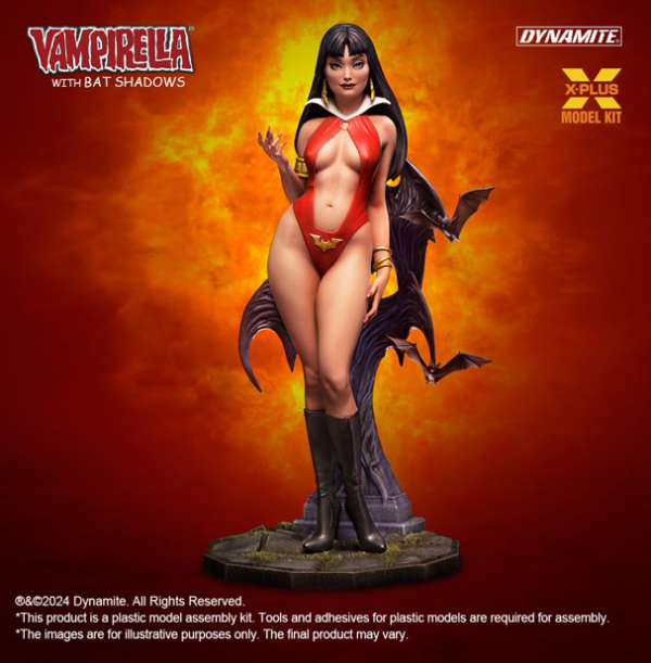 Plastic Model Kit - Vampirella With Bat Shadows 1/8 