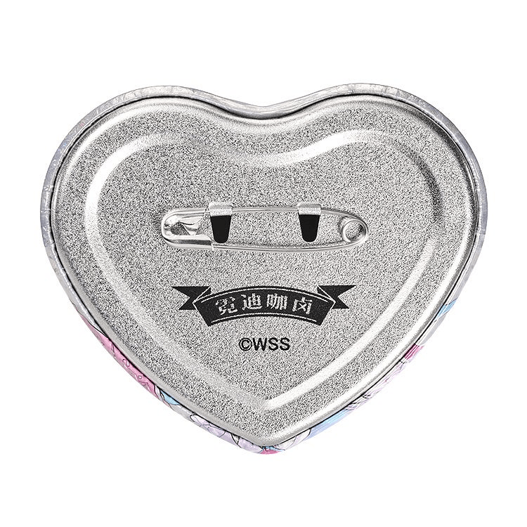 [Preorder][ETA Q2 2027] Needy Streamer Chinese Restaurant Series Heart-Shaped Pinback Button Ame