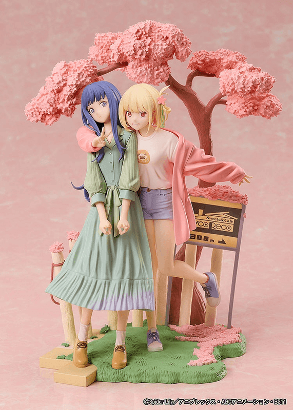 Chisato Nishikigi & Takina Inoue Spring Ver. Non-Scale Figure - Lycoris Recoil
