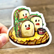 Dugtrio Sandwiches - Pokemon - Vinyl Sticker