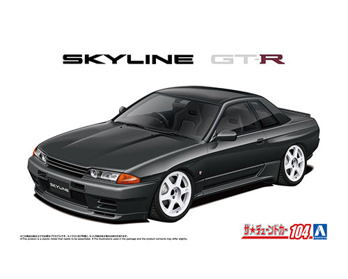 104 Nissan BNR32 Skyline GT-R '89 Air Suspension Custom 1/24