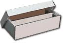 1600-Count Trading Card Storage Cardboard Box