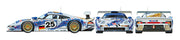 186 Porsche 911 GT1 1/24