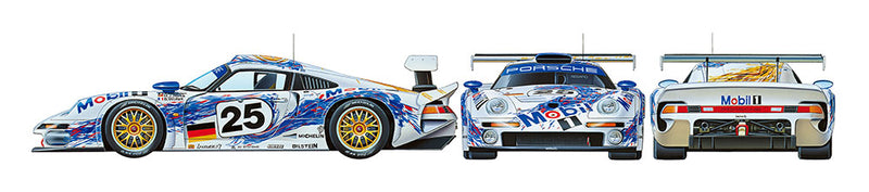 186 Porsche 911 GT1 1/24
