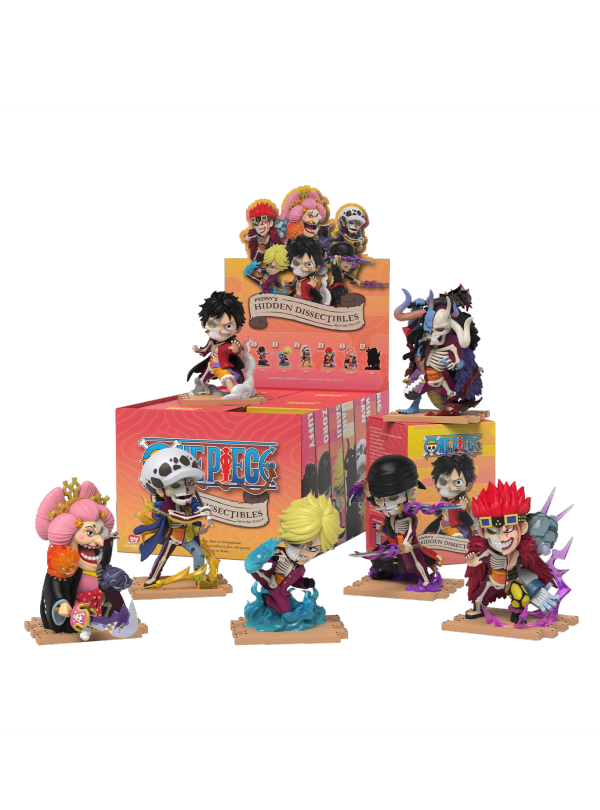 Freeny's Hidden Dissectibles - One Piece (Wano) (Full Box Of 6 Random Figures) - Blind Boxes