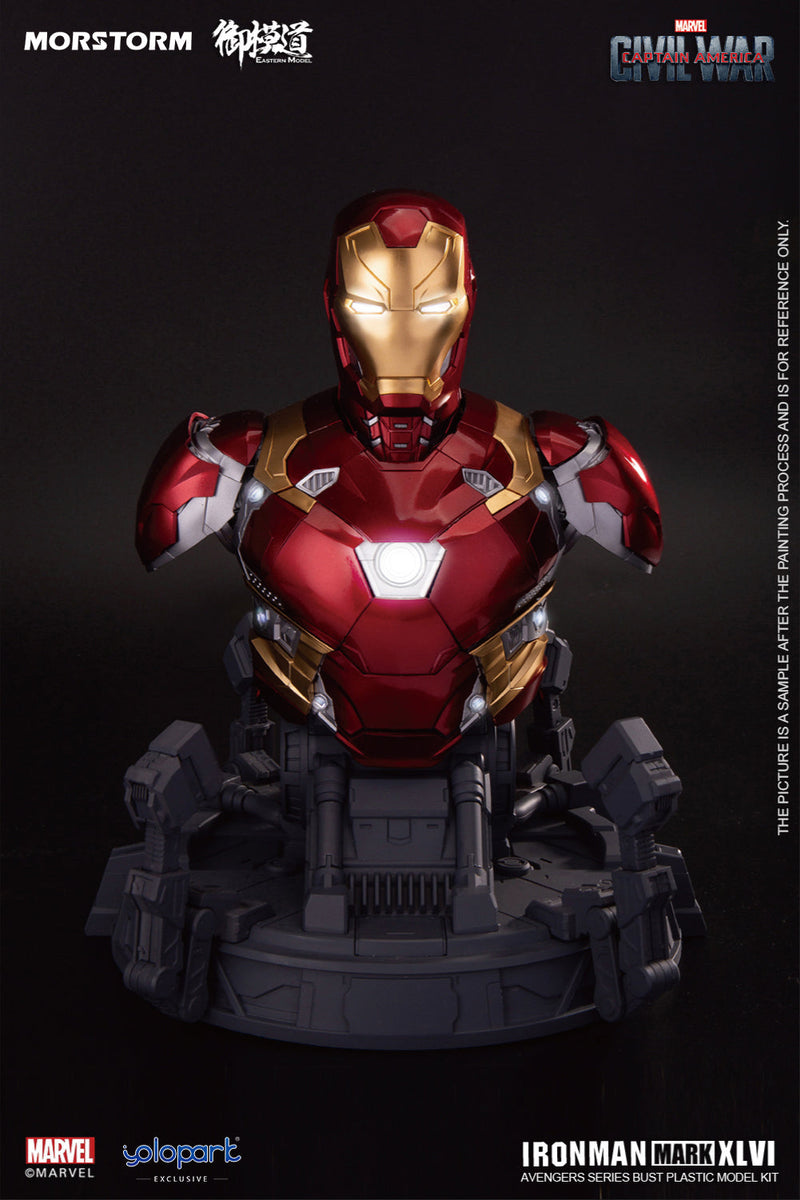 Iron Man MK46 / Mark XLVI Bust Plastic Model Kit