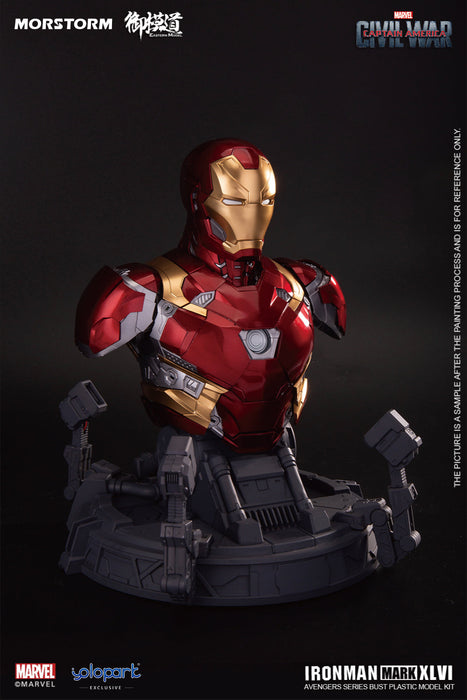 Iron Man MK46 / Mark XLVI Bust Plastic Model Kit