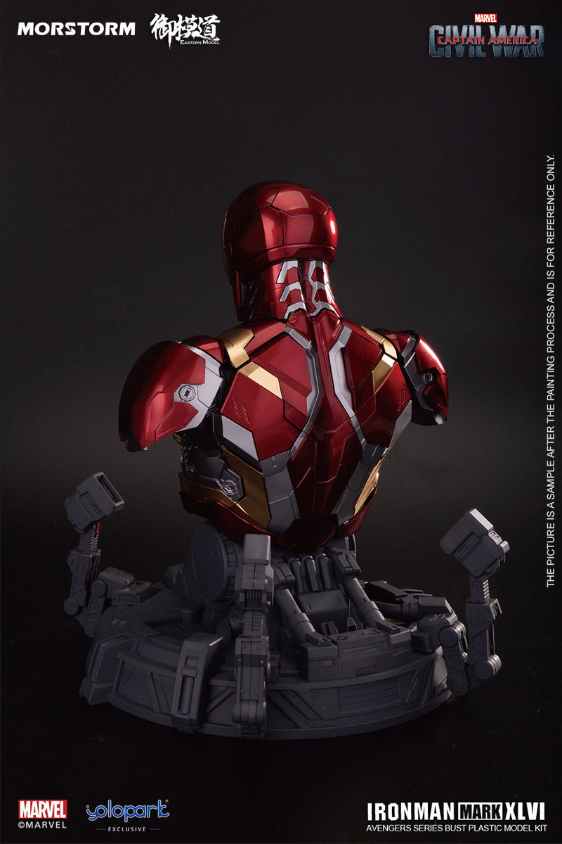 Iron Man MK46 / Mark XLVI Bust Plastic Model Kit