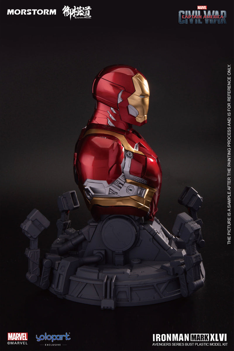 Iron Man MK46 / Mark XLVI Bust Plastic Model Kit