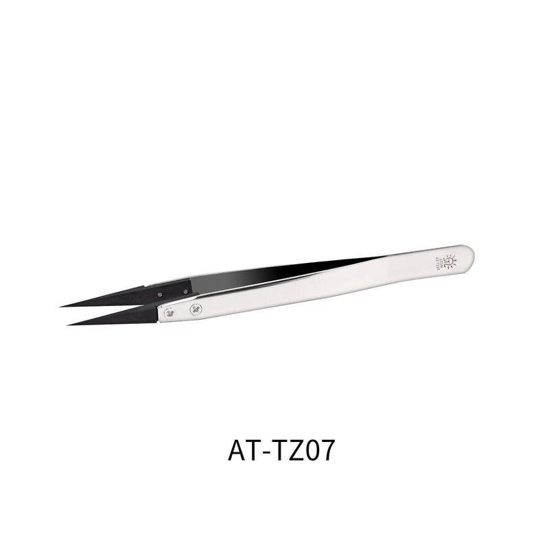 Dspiae AT-TZ07 High Precision Stainless Steel Pointy Tweezers