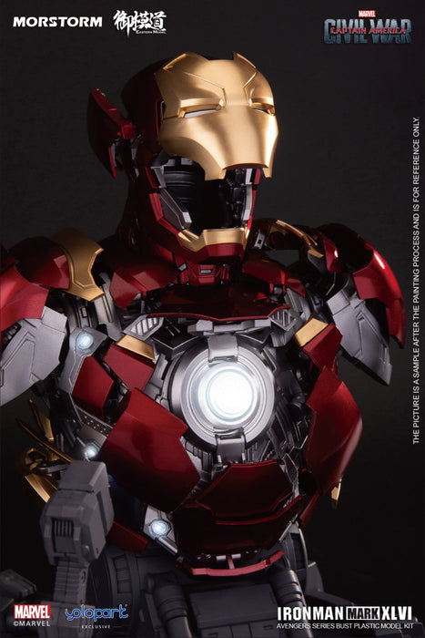 Iron Man MK46 / Mark XLVI Bust Plastic Model Kit