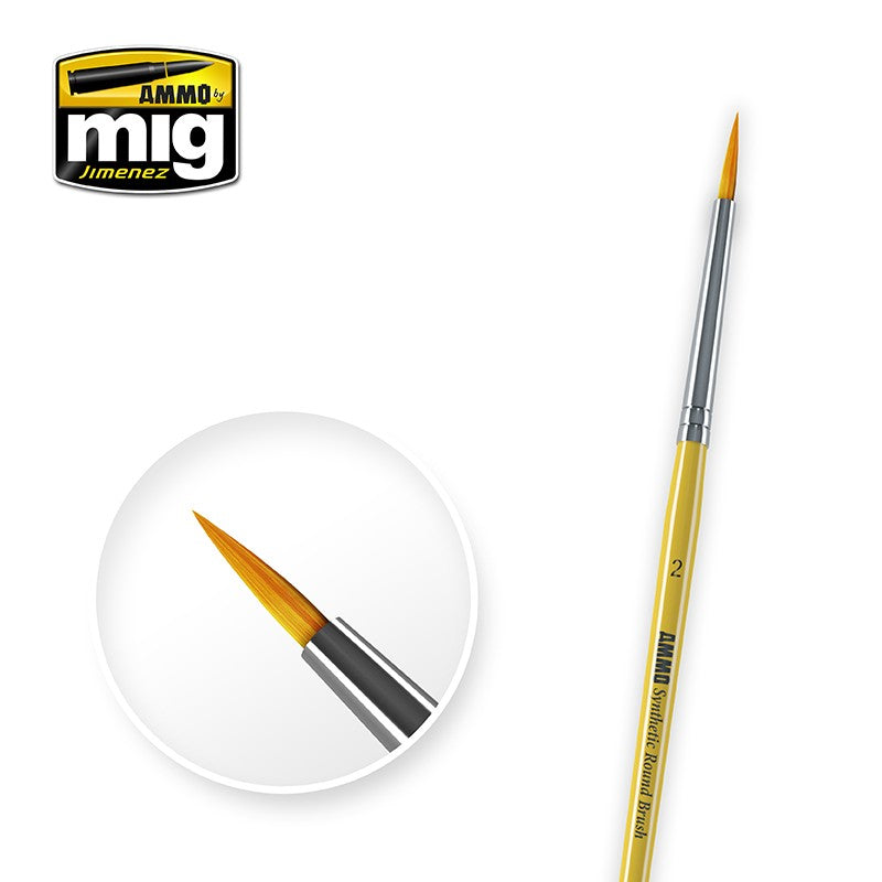 Synthetic Round Brush, 2