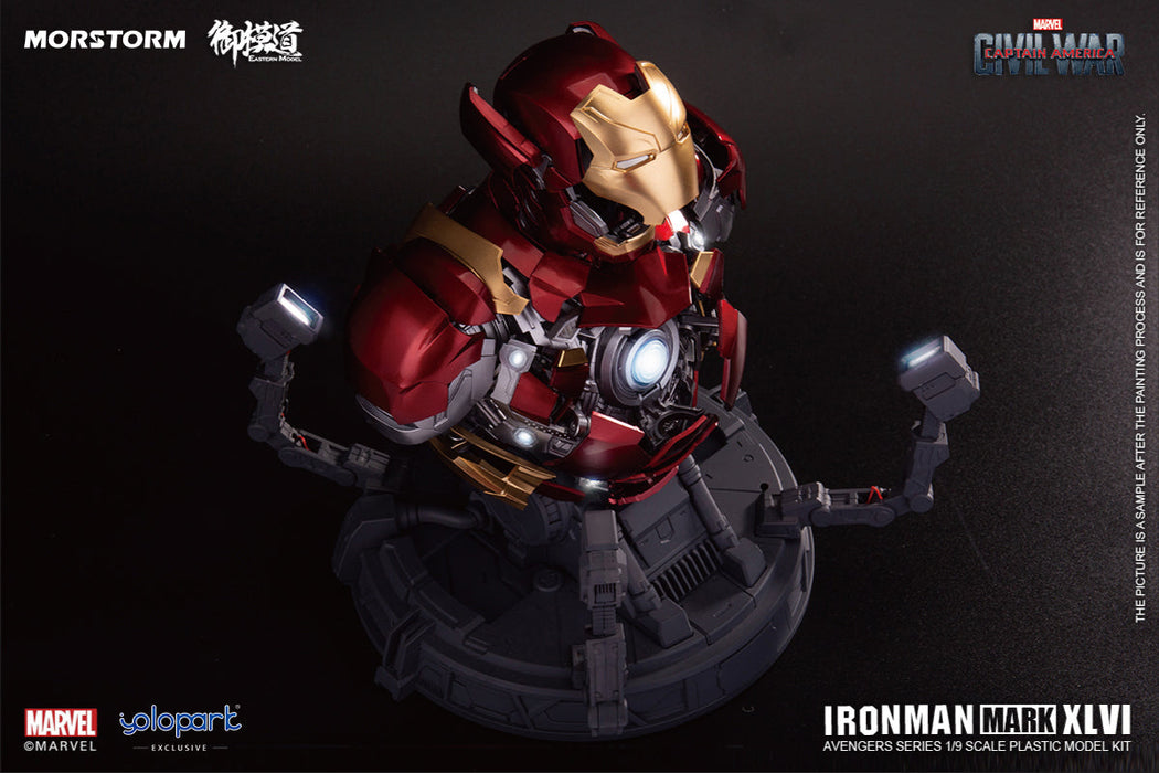 Iron Man MK46 / Mark XLVI Bust Plastic Model Kit