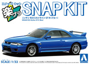 Snap Kit 21-BE Nissan R33 Skyline GT-R (Blue) 1/32