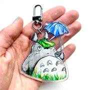 Ghibli Totoro Acrylic Keychain