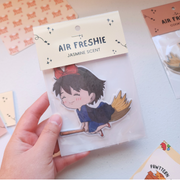 Ghibli Kiki Delivery Service Fan Art Air Freshener (Jasmine)