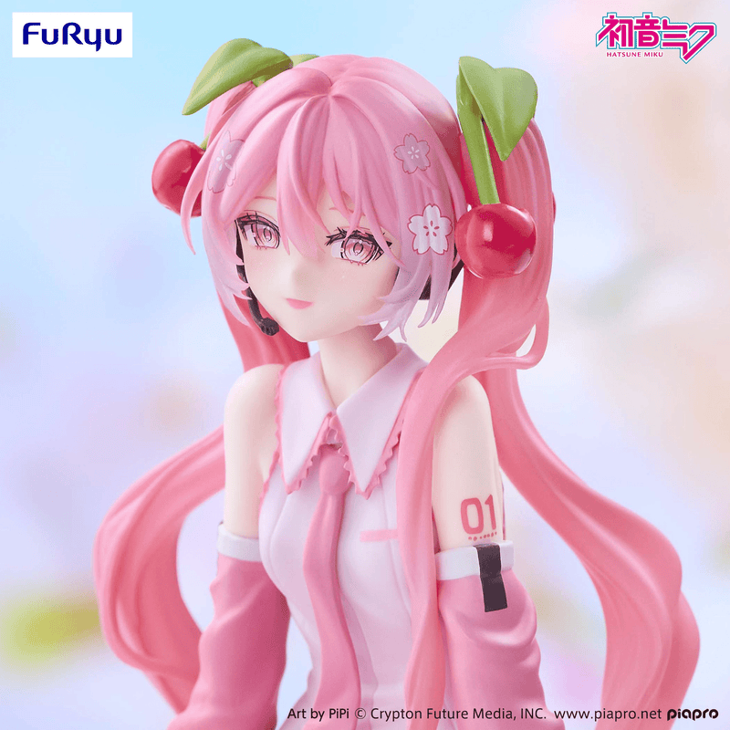 [Preorder][ETA Q2 2027] Hatsune Miku Noodle Stopper Figure -Sakura Miku 2026 Smile ver.-