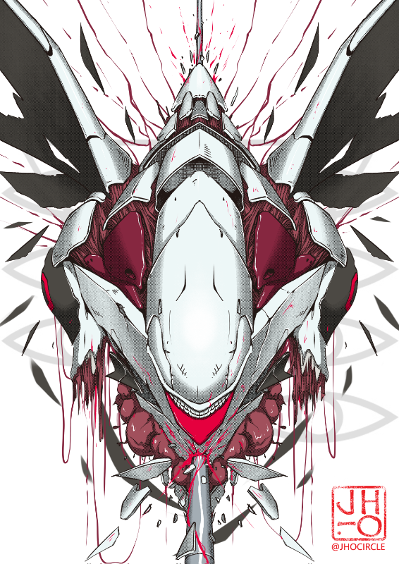 JHo | Mass Production Evangelion | B5 Art Print