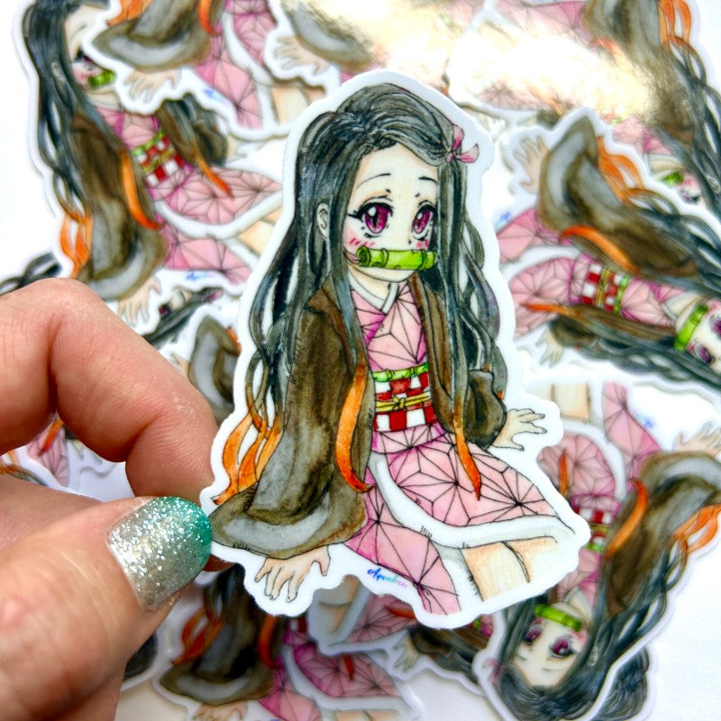 Nezuko - Demon Slayer - Vinyl Sticker