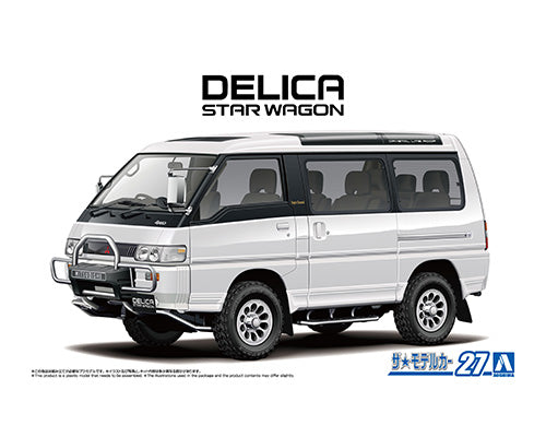 27 Mitsubishi P35W Delica Star Wagon '91 1/24
