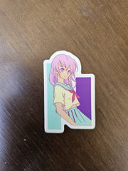 Anime Girls - Vinyl Stickers  (Set of 5)