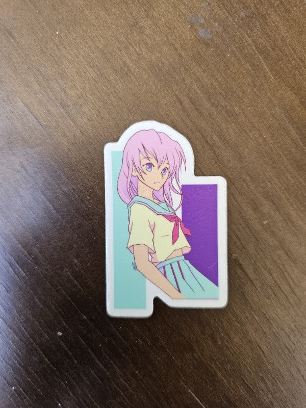 Anime Girls - Vinyl Stickers  (Set of 5)