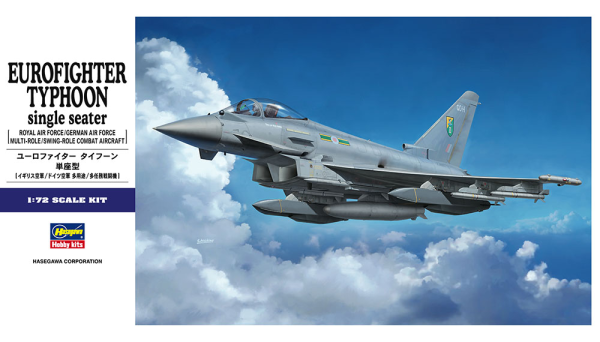 [E40] Eurofighter Typhoon Single Seat 1/72