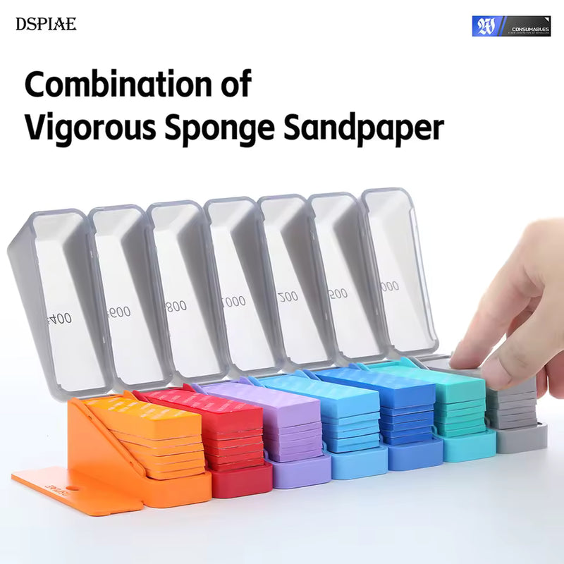 Vigorous Sponge Sandpaper Set XSS-S01 (42pc, #400-#2000)