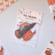 Ghibli Calcifer Fan Art Air Freshener (Vanilla)