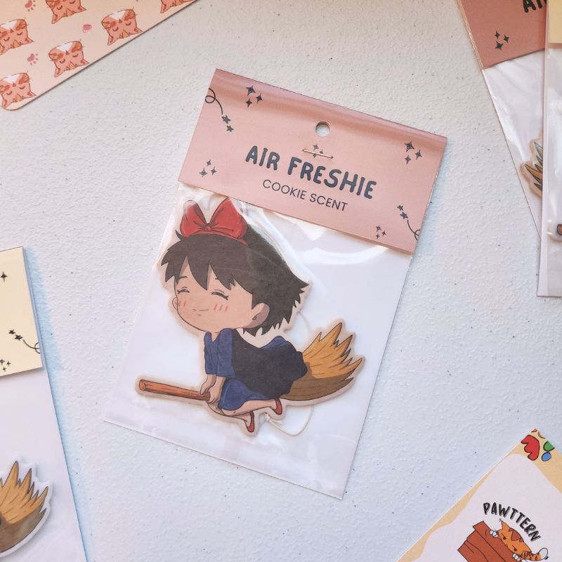 Ghibli Kiki's Delivery Service Fan Art Air Freshener (Cookie)