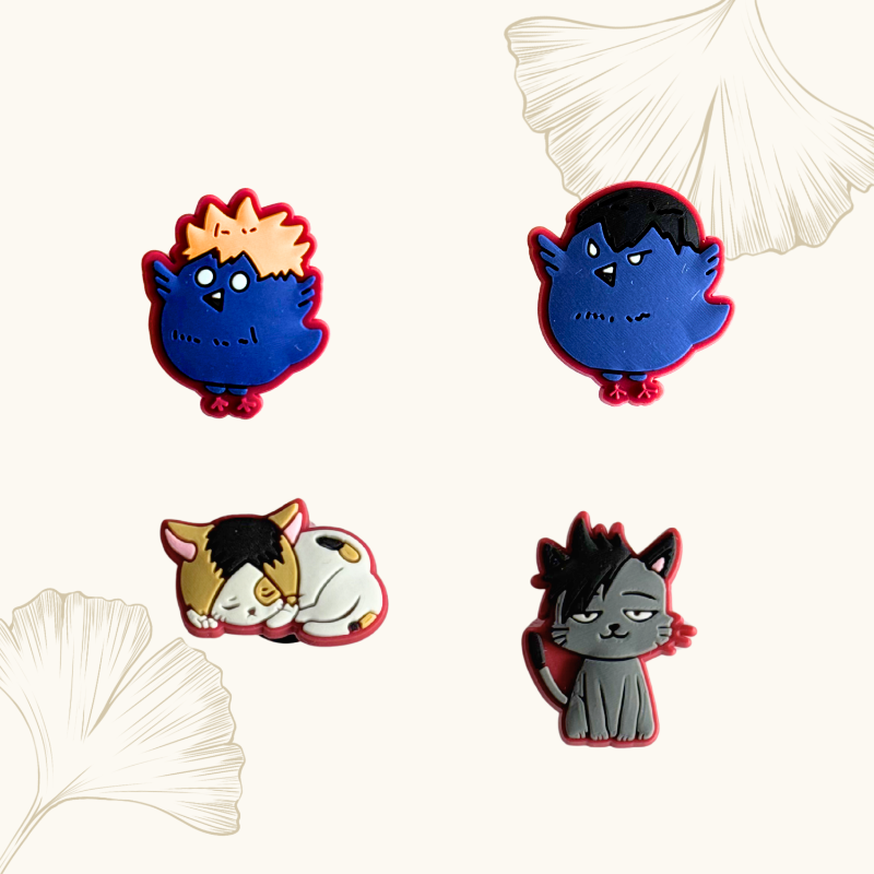 Haikyu - Croc Charm Bundle (Set of 4)