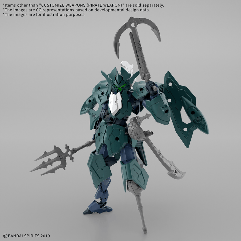 [Preorder END][ETA Q1 2027] 30MM Customize Weapons (Pirate Weapon)