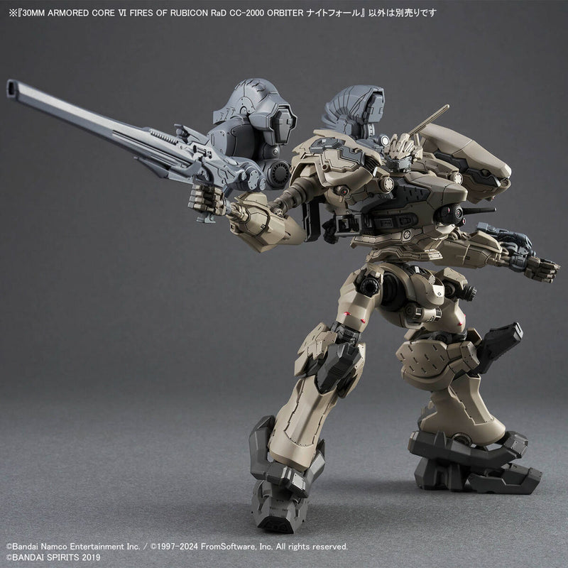 30MM 01 RaD CC-2000 Orbiter Nightfall / Raven - Armored Core VI Fires Of Rubicon