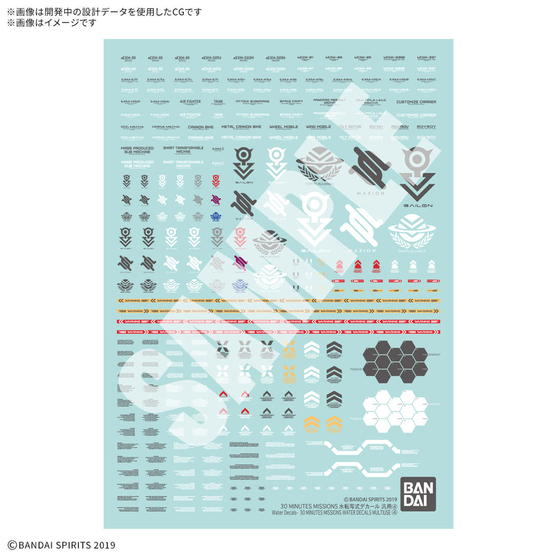 [Preorder END][ETA Q4 2026] 30MM Water Decals Multiuse 4