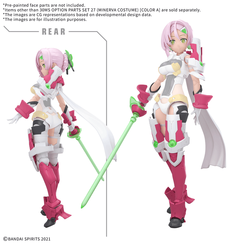 30MS OP-27 Option Parts Set 27 (Minerva Costume) [Color A]