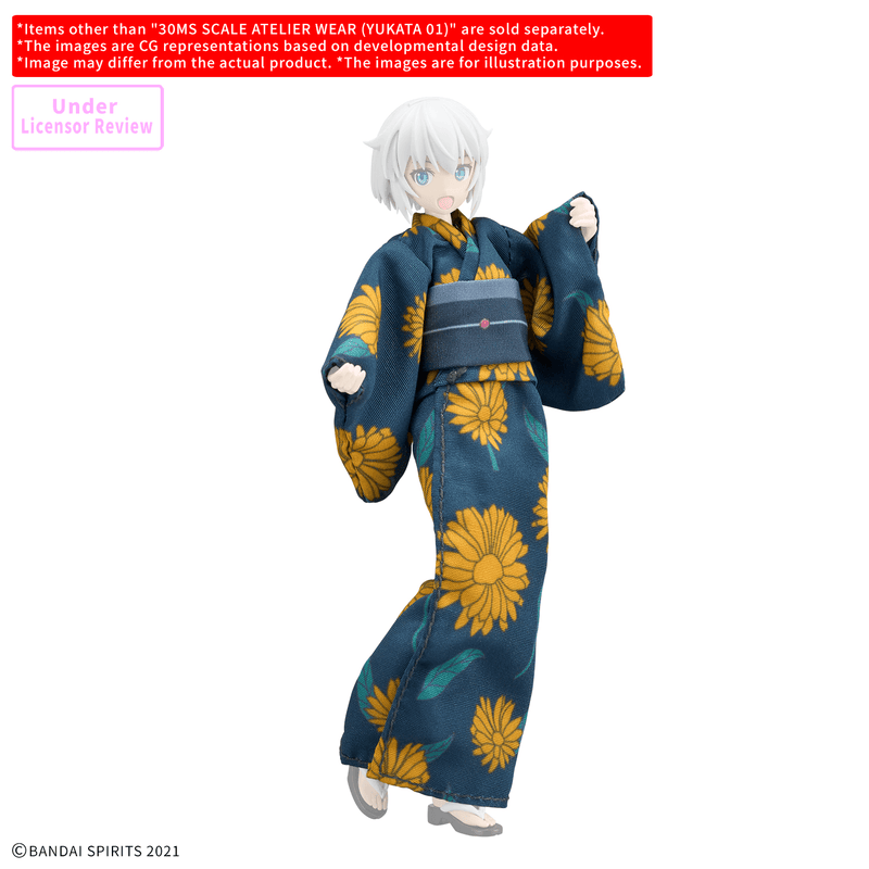[Preorder][ETA Q2 2027] 30MS Scale Atelier Wear (Yukata 01)
