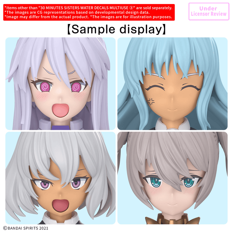 [Preorder END][ETA Q4 2026] 30MS Water Decals Multiuse 3