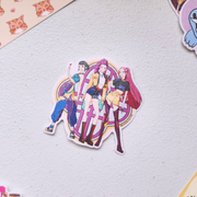 Kpop Demon Hunters Huntrix Fan Art Diecut Sticker (A)