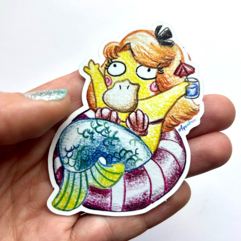 Psyduck - Pokemon - Vinyl Sticker