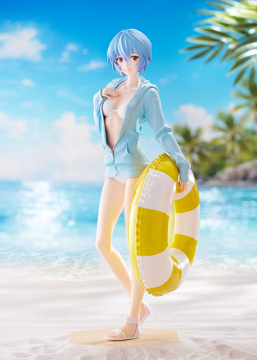 Pop Up Parade - Beach Queens Rei Ayanami L Size - Rebuild Of Evangelion
