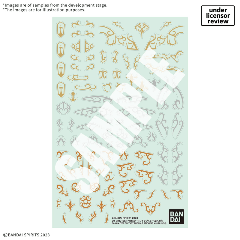 [Preorder][ETA Q2 2027] 30 Minutes Fantasy Flexible Stickers Multiuse