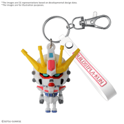 3D Rubber Mascot Keychain - Build Stpla-Kun