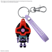 3D Rubber Mascot Keychain - Dompla-Kun