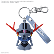3D Rubber Mascot Keychain - Zeopla-Kun