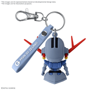 3D Rubber Mascot Keychain - Zeopla-Kun
